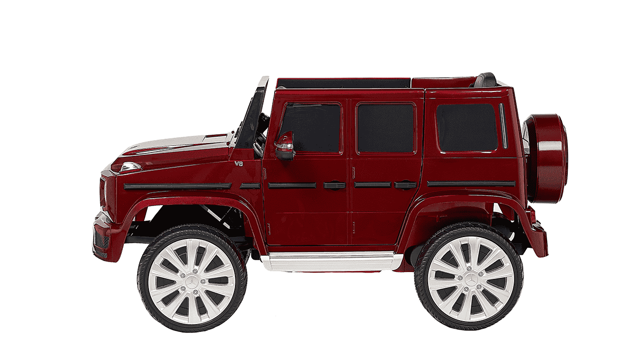 картинка Джип Mercedes Benz G500 Красный краска 