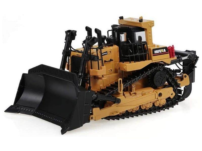 картинка Металлический гусеничный бульдозер HuiNa Toys 1:50 - HN1700 