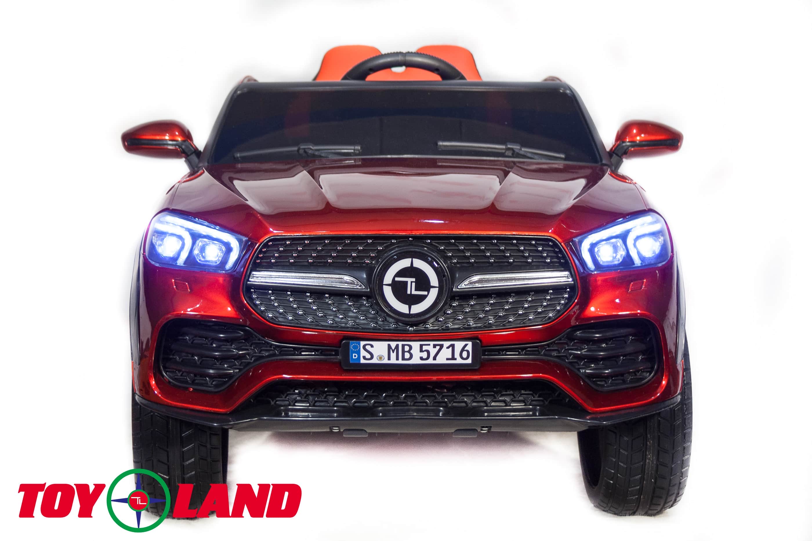 картинка Джип Mercedes Benz GLE купе 5716 Красный краска 