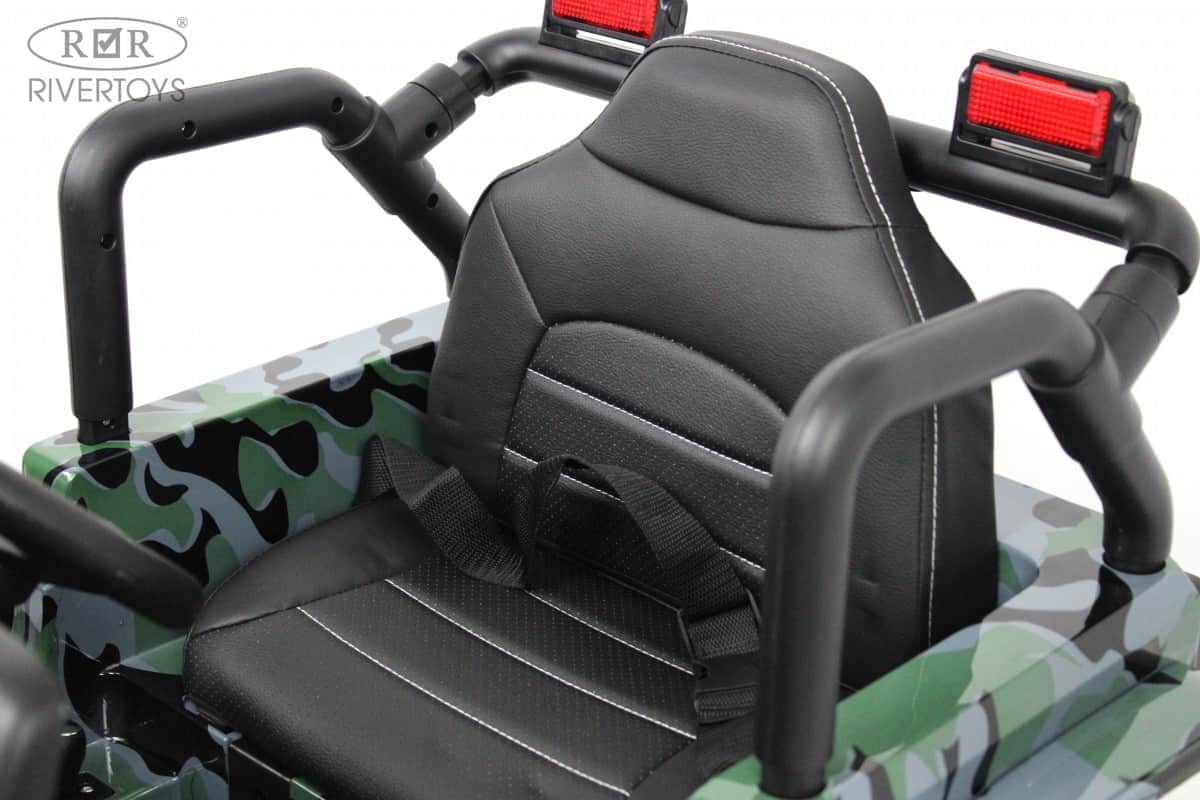 картинка Детский электромобиль T222TT 4WD камуфляж 