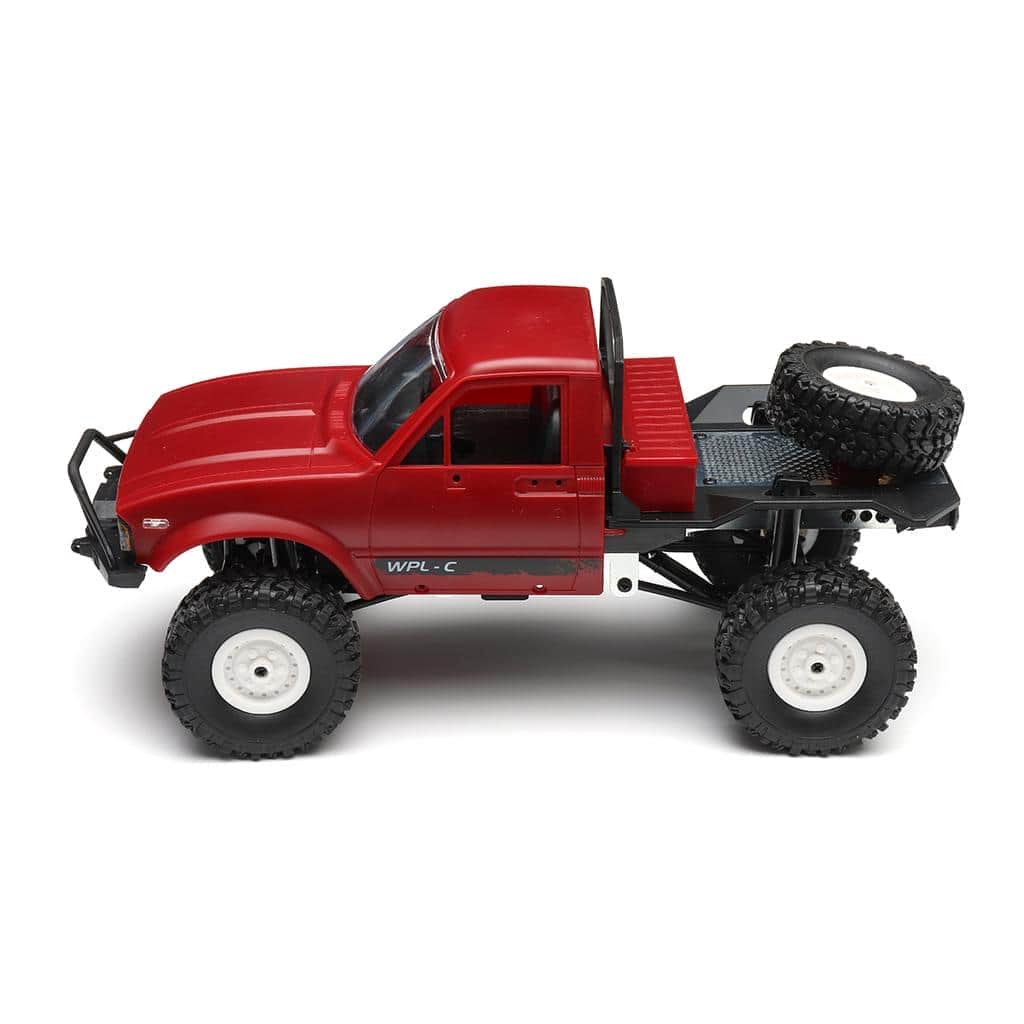 картинка Радиоуправляемая машина WPL пикап Hilux (красный) 4WD 2.4G 1:16 RTR - WPLC-14R-RED 