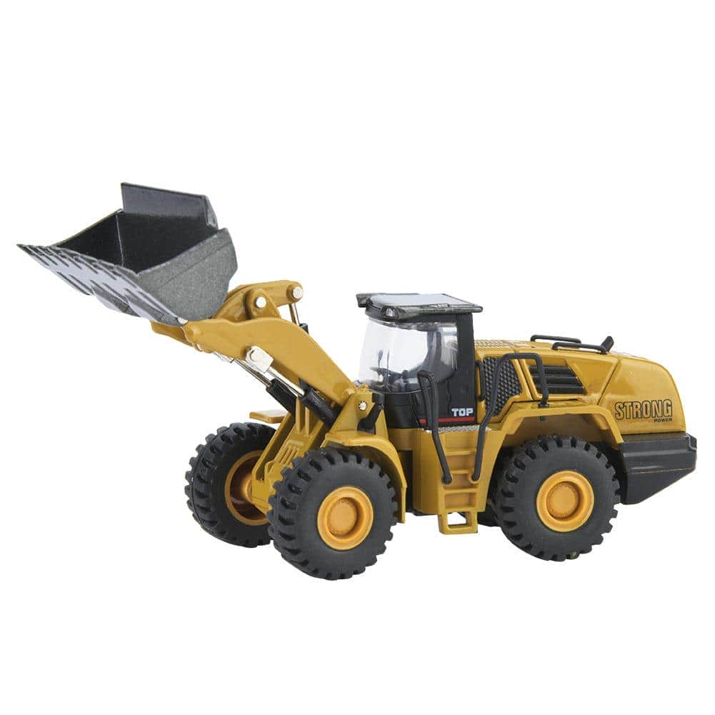 картинка Металлический бульдозер Huina масштаб 1:60 - HN1813 