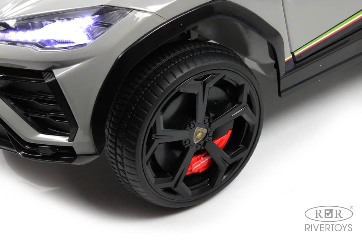 картинка Детский электромобиль Lamborghini Urus (E777EE) серый 