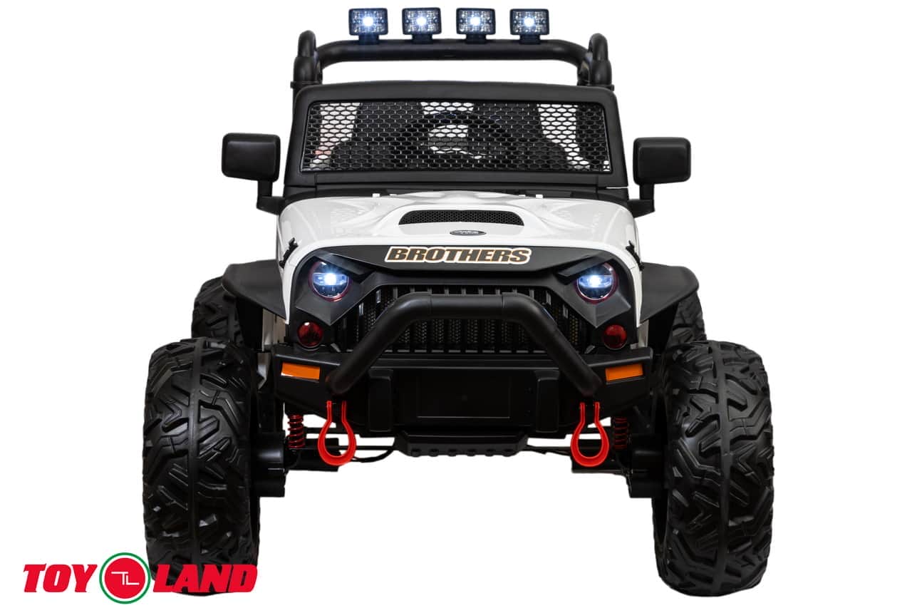 картинка Джип Jeep 12V 4х4 JC666 Белый 