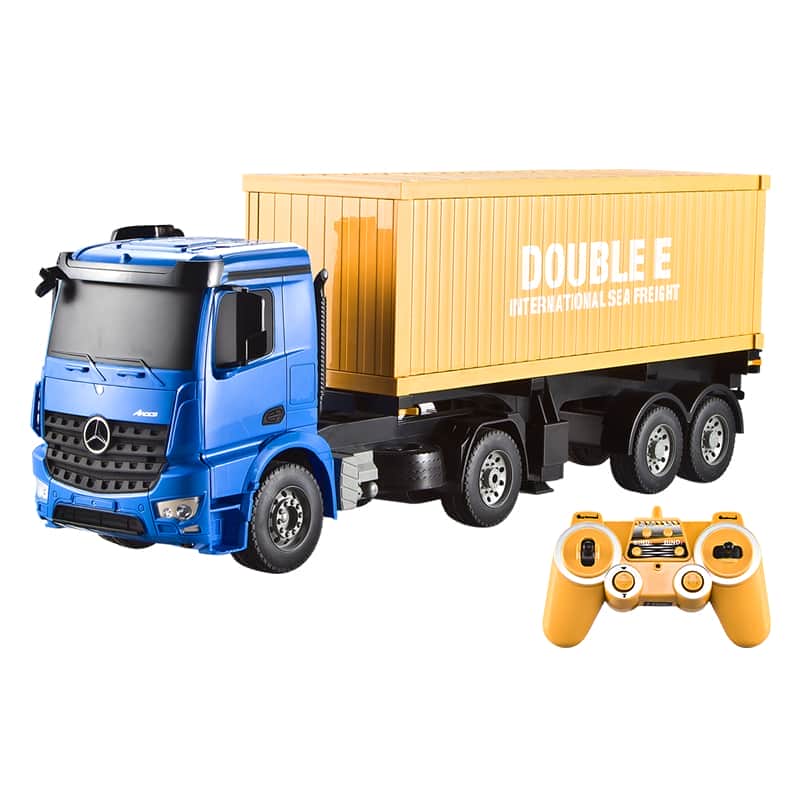 картинка Радиоуправляемый контейнеровоз Double E Mercedes-Benz Arocs 1:20 2.4G - E564-003 