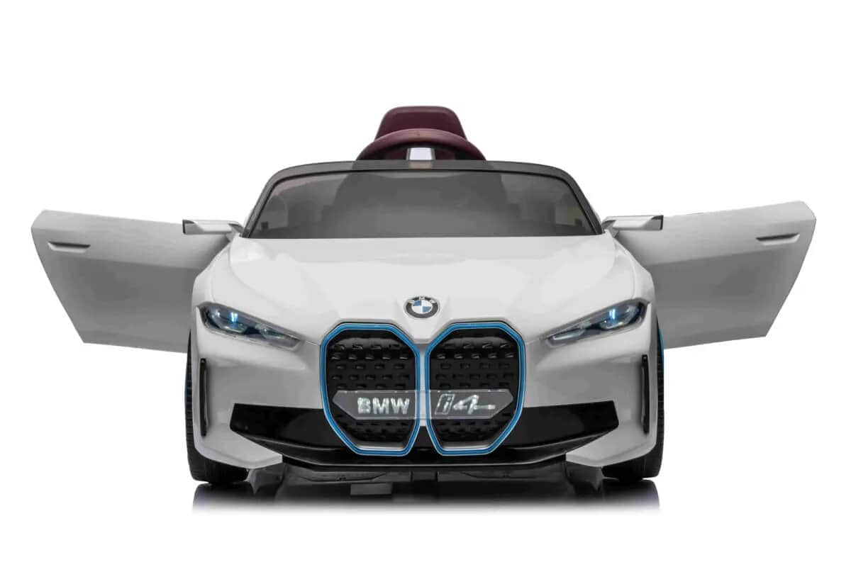 картинка Детский электромобиль BMW I4 (полный привод, 12V) - JE1009-WHITE 