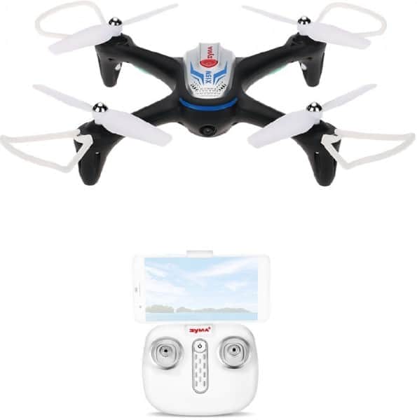 картинка Радиоуправляемый квадрокоптер Syma X15W Black FPV Wifi Camera 2.4G - X15W 