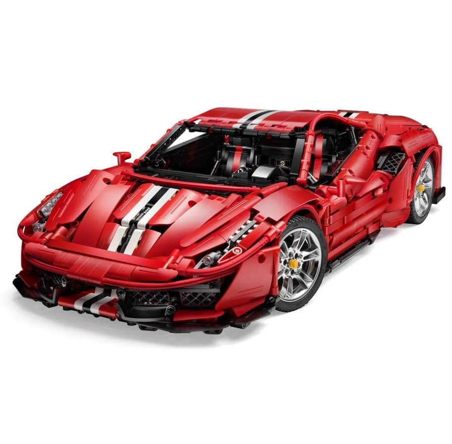 картинка Конструктор CADA Ferrari 488, 3187 деталей - C61043W 