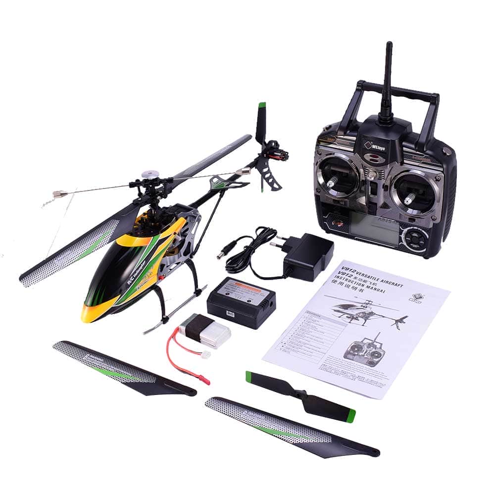 картинка Радиоуправляемый вертолет WL toys Sky Dancer Brushless 2.4G - V912-BL 