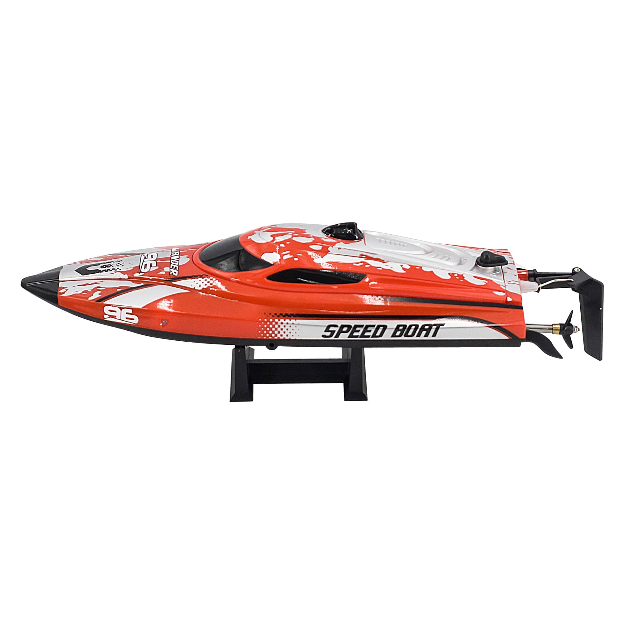 картинка Радиоуправляемый катер Wander (30 см, LED, 25 км/ч) - HJ820-RED 
