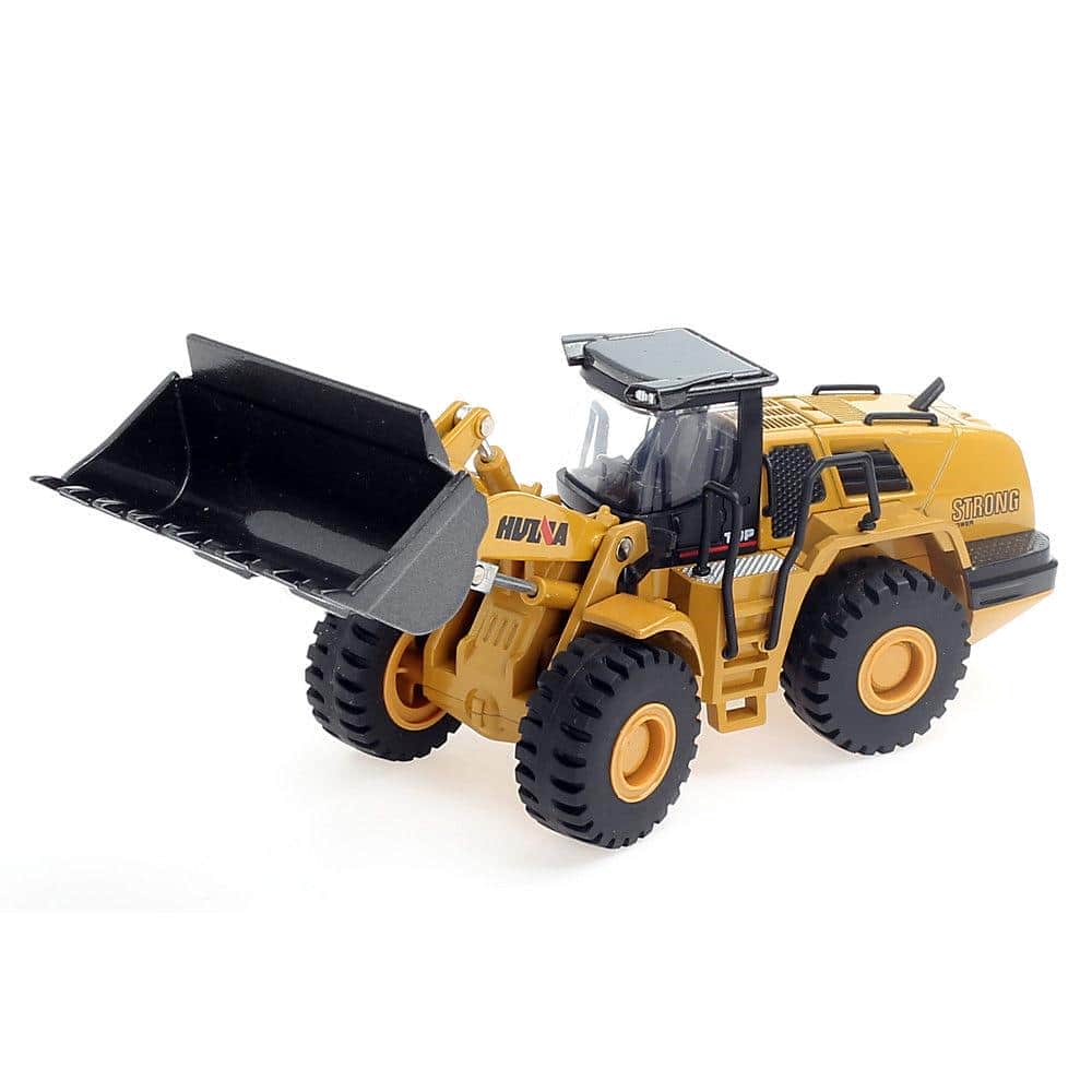 картинка Металлический бульдозер-погрузчик HuiNa Toys 1:50 - HN1714 