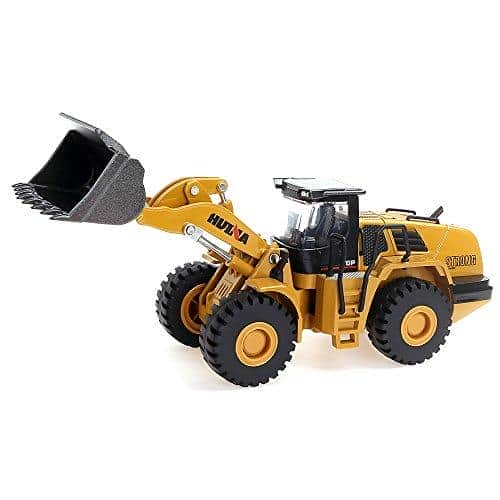 картинка Металлический бульдозер-погрузчик HuiNa Toys 1:50 - HN1714 