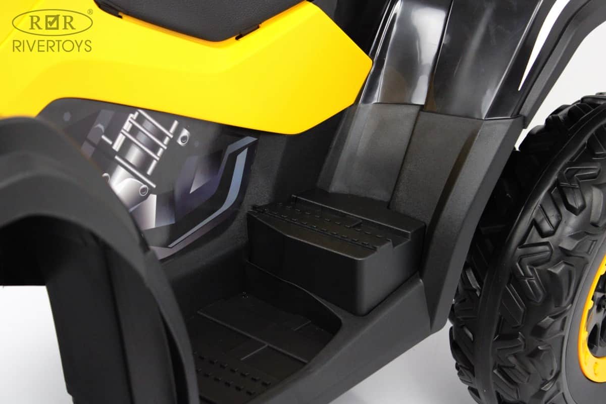 картинка Детский электроквадроцикл T001TT 4WD желтый 