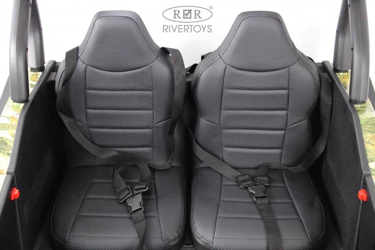 картинка Детский электромобиль P333PP (Buggy) зеленый камуфляж 