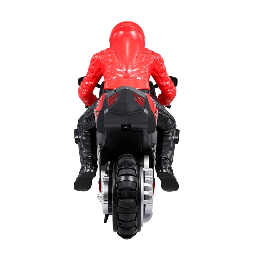 картинка Радиоуправляемый мотоцикл (дрифт, GYRO, 1:6) 2.4G - HC-801-RED 