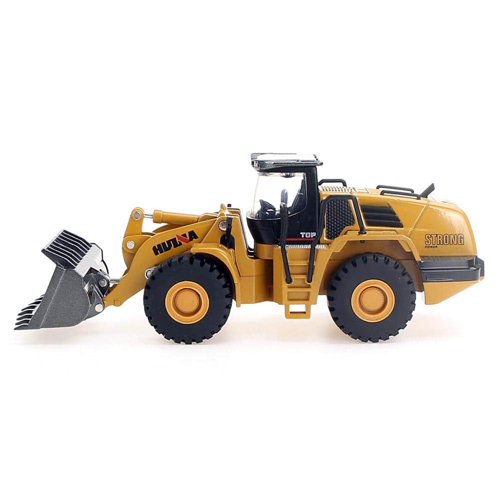 картинка Металлический бульдозер-погрузчик HuiNa Toys 1:50 - HN1714 