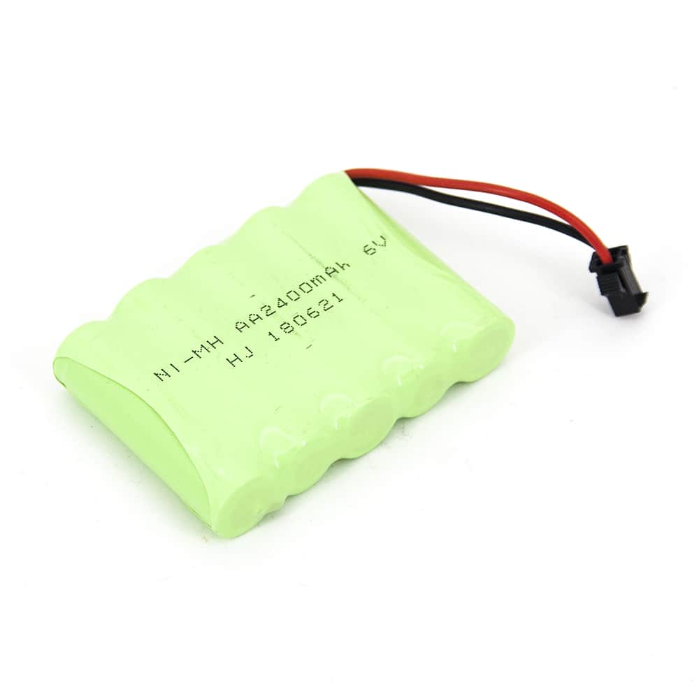картинка Аккумулятор Ni-Mh 6v 2400mah (разъем YP) - NIMH-6F-2400-YP 