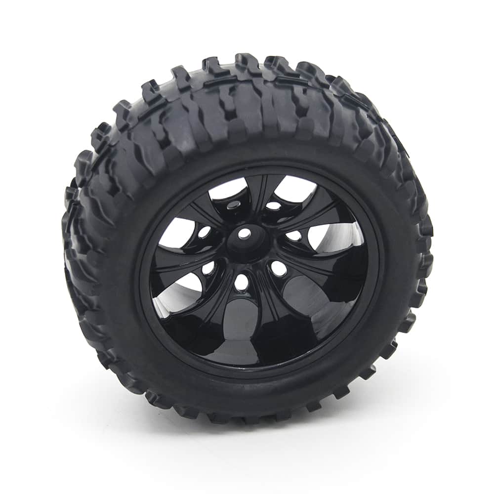 картинка Комплект колес HSP в сборе (08008N+08009) - HSP08010N-Black 