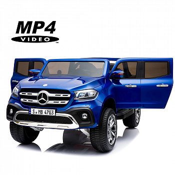 картинка Электромобиль Mercedes-Benz X-Class 4WD MP4 - XMX606-BLUE-PAINT-MP4 