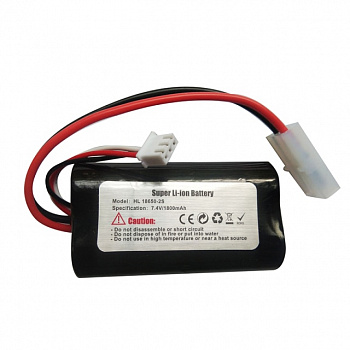 картинка Аккумулятор Heng Long Li-Ion 7.4V 1800 mAh - HL-18650-2S 