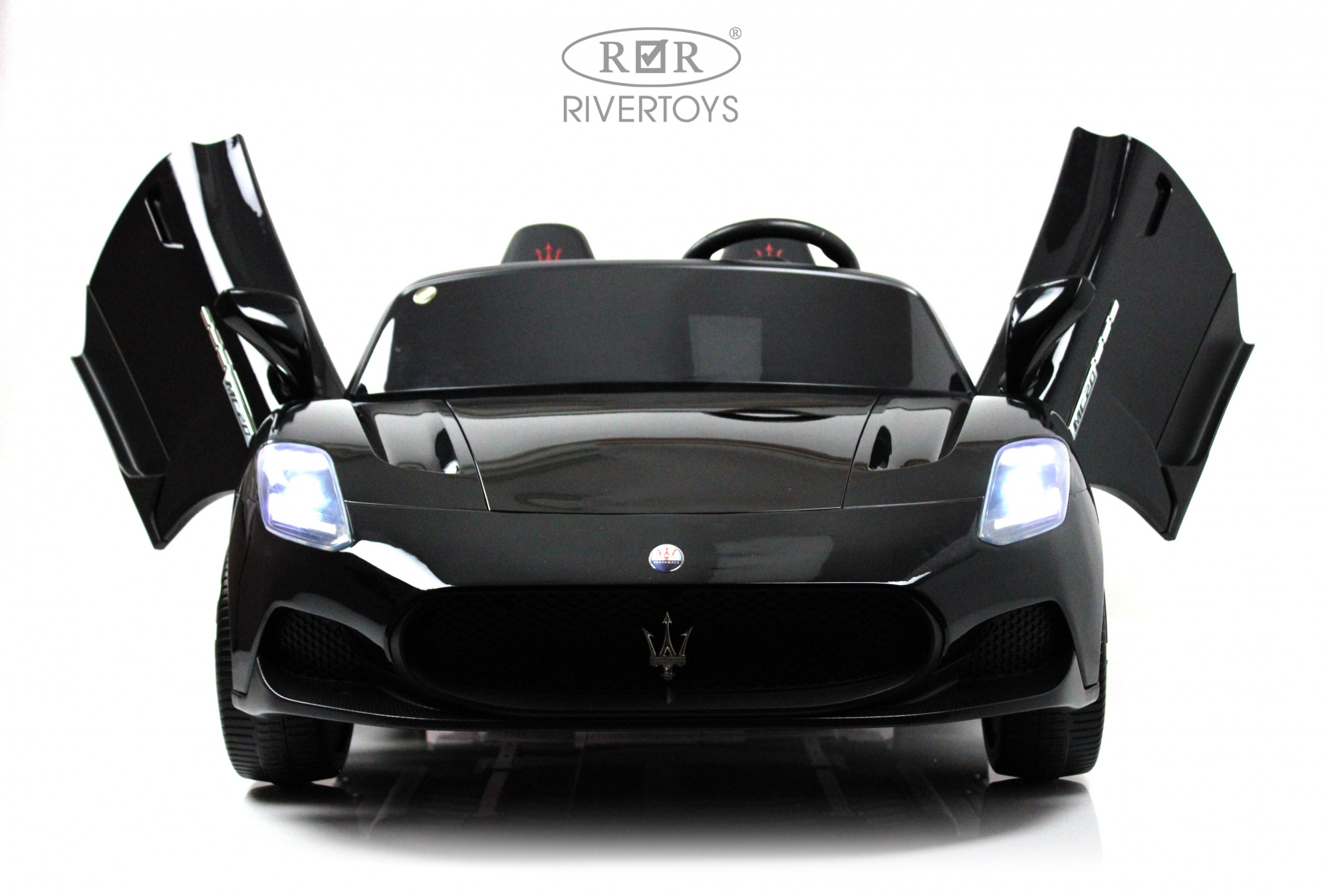 картинка Детский электромобиль Maserati MC20 (P111PP) черный глянец 