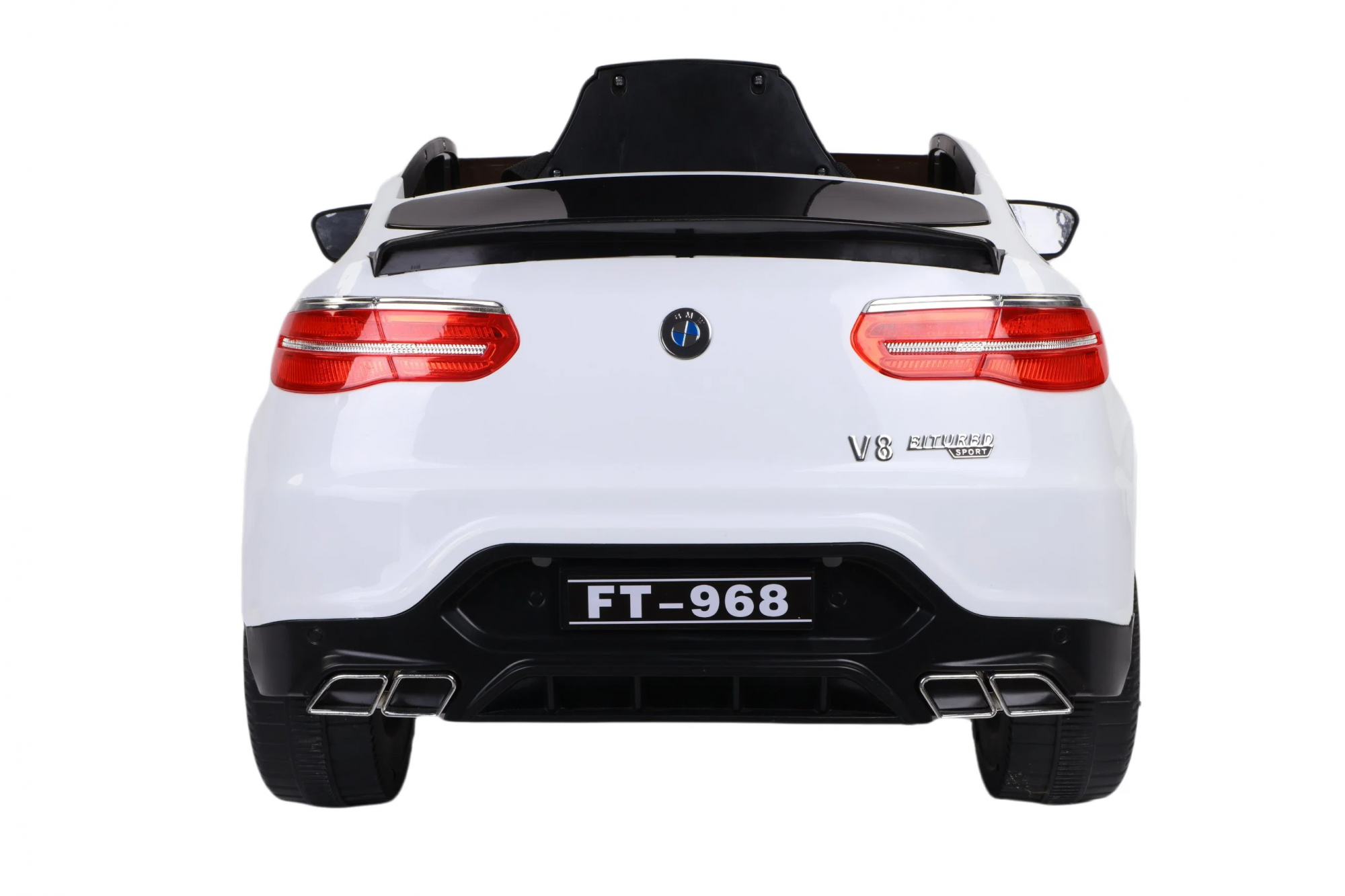 картинка Электромобиль BMW X6M 12V (полный привод, EVA) - FT-968-WHITE 