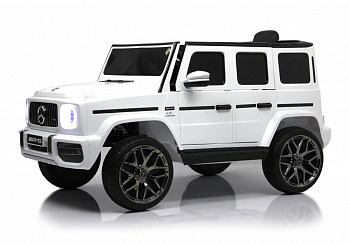 картинка Детский электромобиль Mercedes-Benz G63 (T999TT) белый 