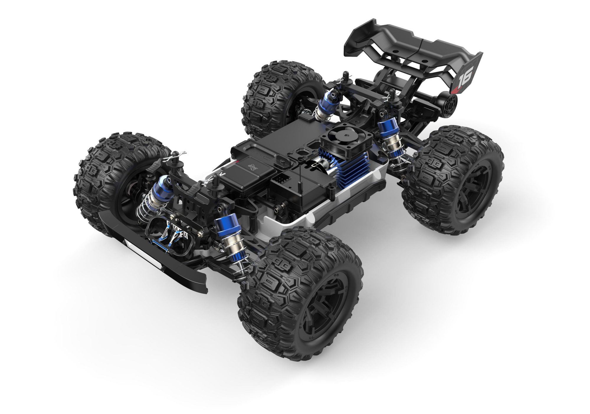 картинка Радиоуправляемый трагги MJX Hyper Go 4WD GPS 1:16 2.4G - MJX-H16P 