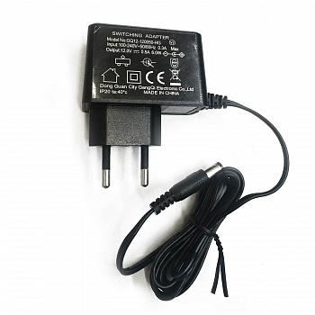картинка Блок питания для автотреков TOP Racer 12V 0.5A 6W - GQ12-120050-HG 