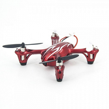 картинка Радиоуправляемый красный квадрокоптер Hubsan X4 H107C c видеокамерой 2.4G - H107C-RED 
