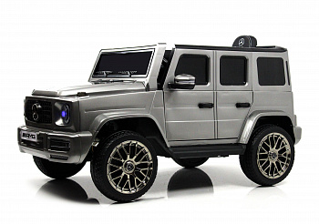 картинка Детский электромобиль Mercedes-AMG G63 4WD (G333GG) серый глянец 