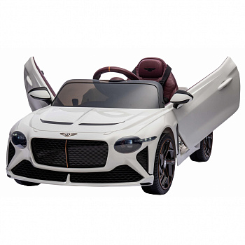 картинка Детский электромобиль Bentley Bacalar (полный привод, 12V) - JE1008-WHITE 