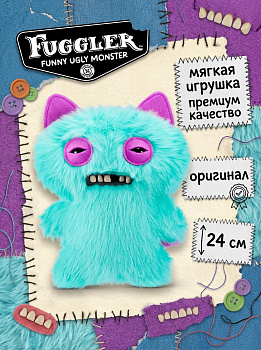 картинка Мягкая игрушка Fuggler Кот Подозрительный Пушистик - 15731G 
