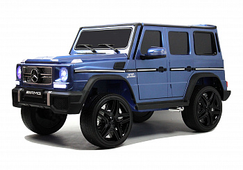картинка Детский электромобиль Мercedes-Benz AMG G65 синий глянец 