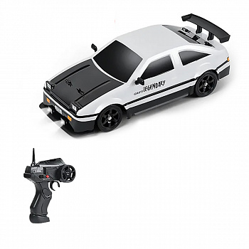 картинка Радиоуправляемая машина для дрифта HB Toyota AE86 (4WD, свет, пар, акб, 1:16) - SC16A03-1 