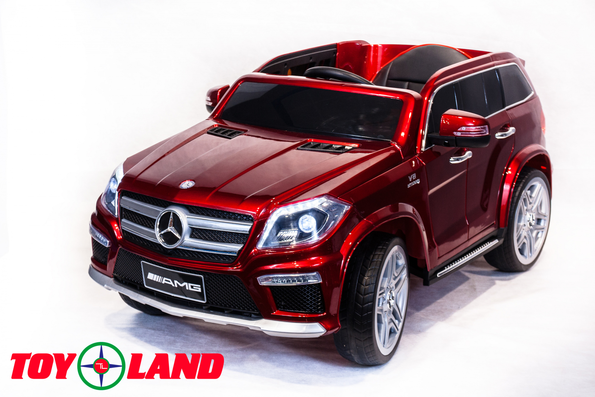 картинка Джип Mercedes Benz GL 63 Красный краска 