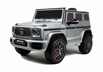 картинка Детский электромобиль Mercedes-Benz G63 4WD (K999KK) серый глянец 