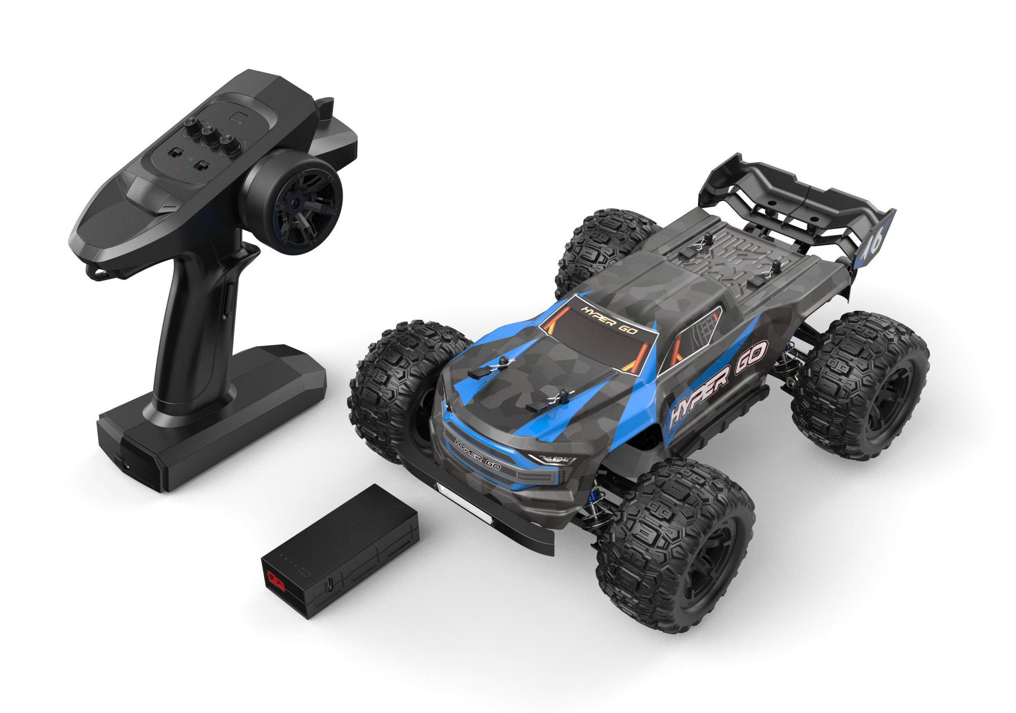 картинка Радиоуправляемый трагги MJX Hyper Go 4WD GPS 1:16 2.4G - MJX-H16E 