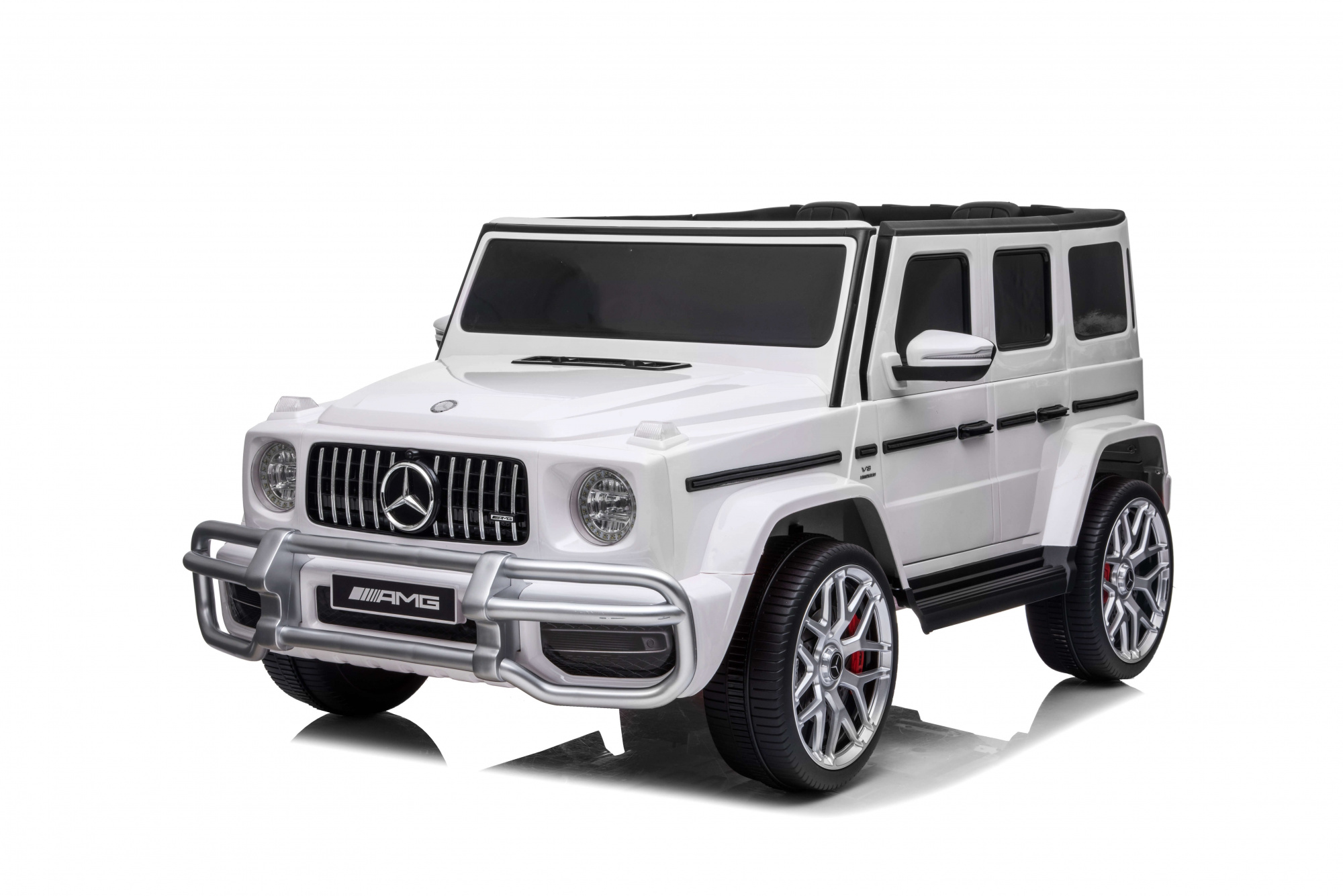 картинка Детский электромобиль Mercedes G63 AMG 4WD 24V - S307-WHITE 