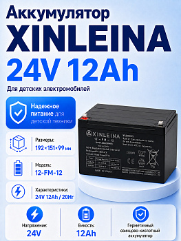 картинка Аккумулятор XINLEINA 24V12Ah/20HR 12-FM-12 - X-12FM12 