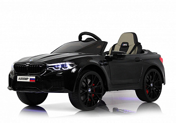 картинка Детский электромобиль BMW M5 Competition (A555MP) черный глянец 