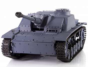 картинка Радиоуправляемый танк Heng Long Sturmgeschutz III (Германия) Upg V7.0 масштаб 1:16 - 3868-1Upg V7 