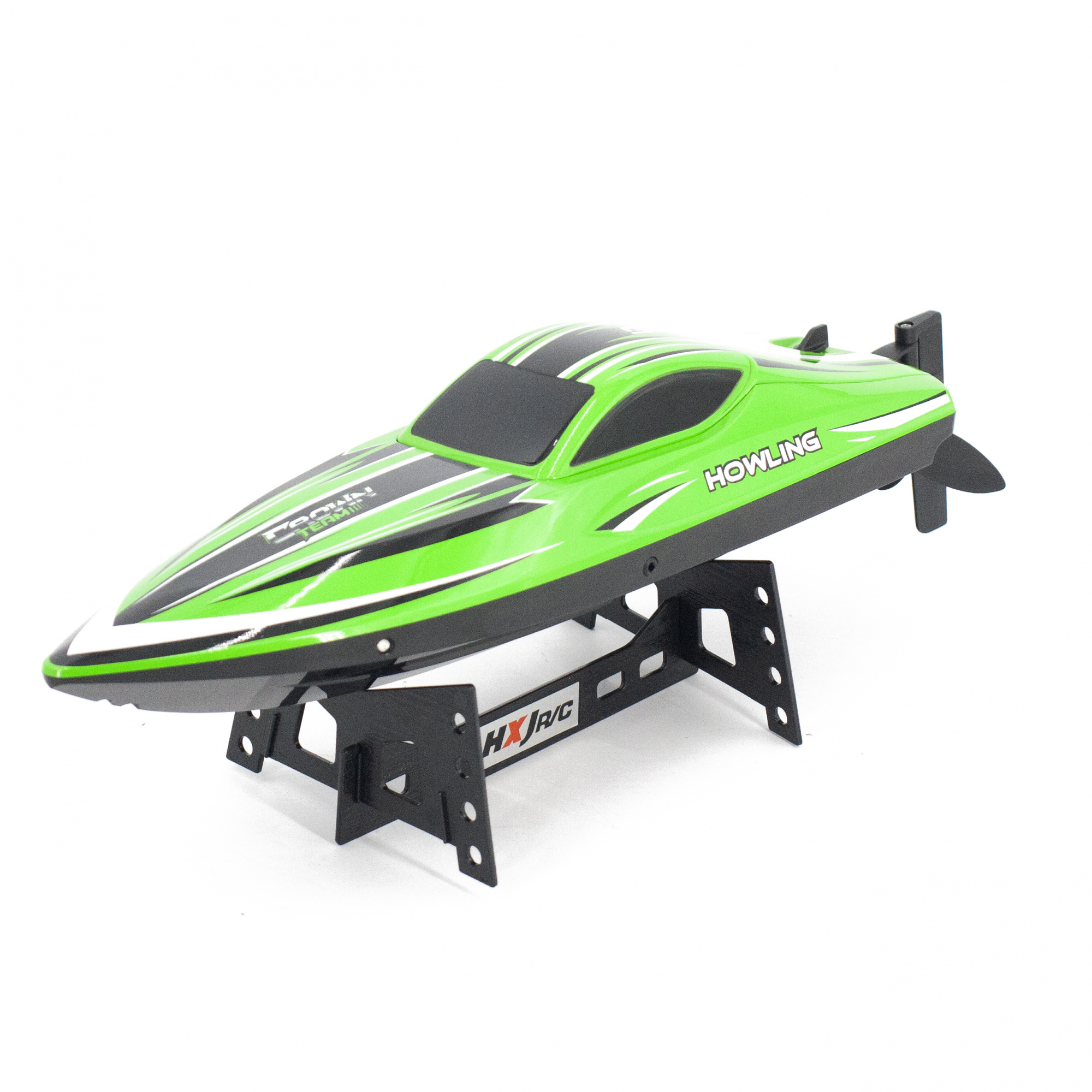 картинка Радиоуправляемый катер Chasing Waves PRO с сумкой (41 см, 55 км/ч, Brushless) - HJ818PRO-GREEN-BAG 