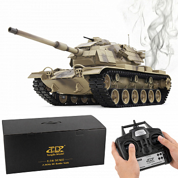 картинка Радиоуправляемый танк USA M60A1 Camo Upgrade - TD-M2022-1UC 