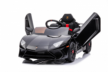 картинка Детский электромобиль Lamborghini Aventador SV Roadster 2WD 12V - BDM0931-BLACK 