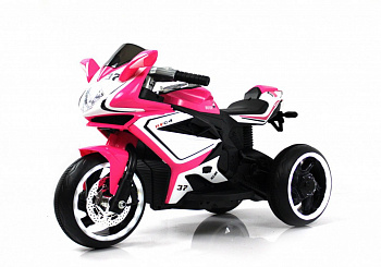 картинка Детский электромотоцикл K222AM розовый 