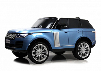 картинка Детский электромобиль Range Rover HSE 4WD (Y222YY) синий глянец 