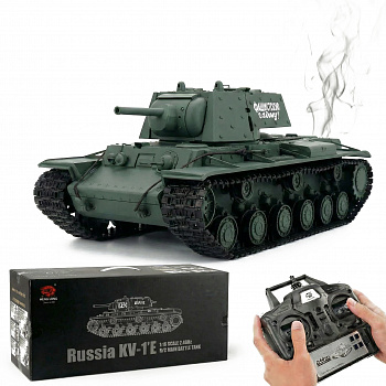 картинка Радиоуправляемый танк Heng Long KV-1 S version V7.0 масштаб 1:16 RTR 2.4G - 3878-1-Upg-V7 