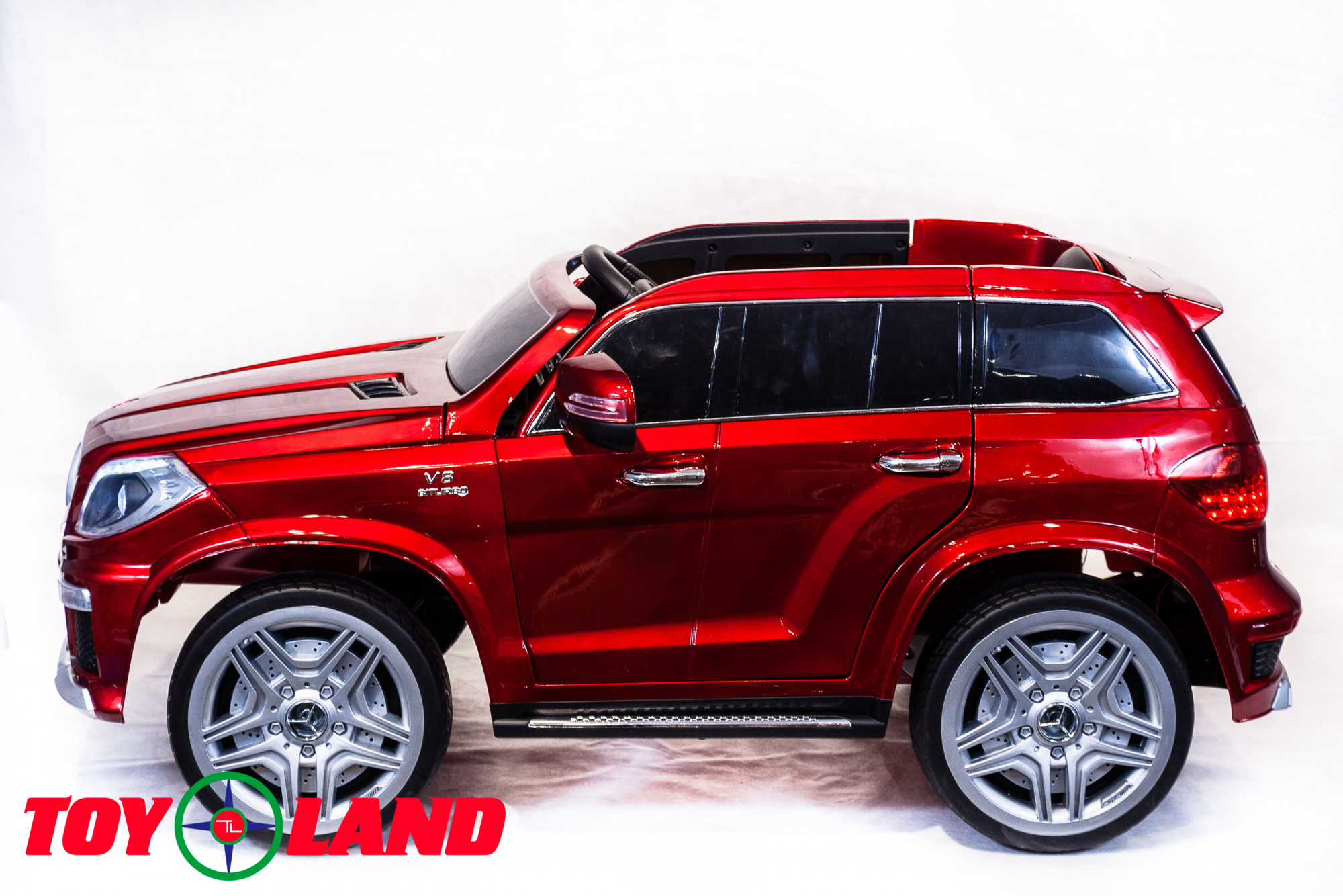 картинка Джип Mercedes Benz GL 63 Красный краска 