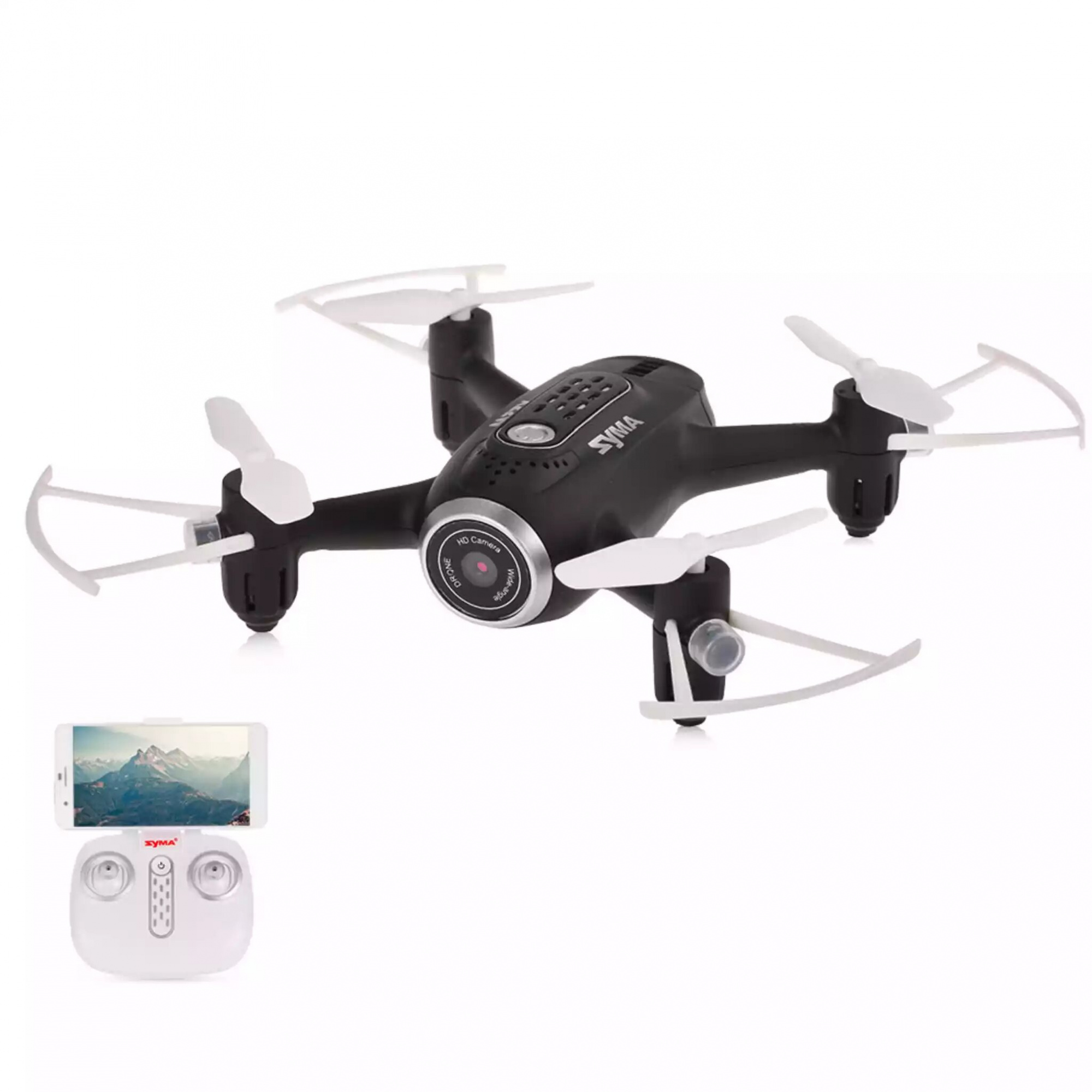 картинка Радиоуправляемый квадрокоптер Syma X22SW Black FPV RTF 2.4G - SYMA-X22SW-BLACK 